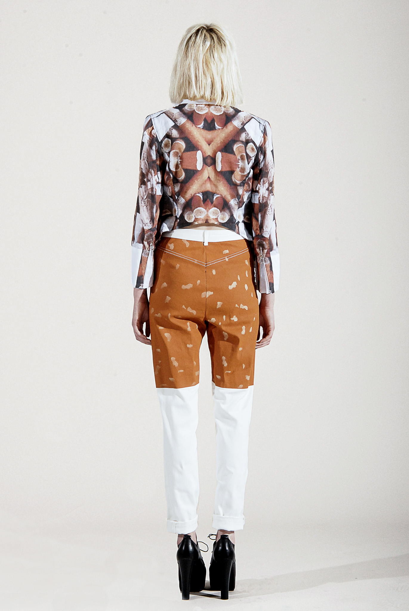 Back view of Look 03 from Smoking Kills.